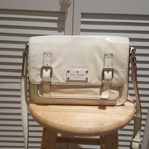 Kate Spade Cream Patent Leather crossbody